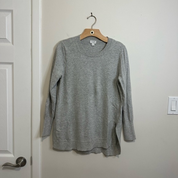 J. Crew Factory Sweaters - Women’s J Crew Factory Wool blend grey sweater